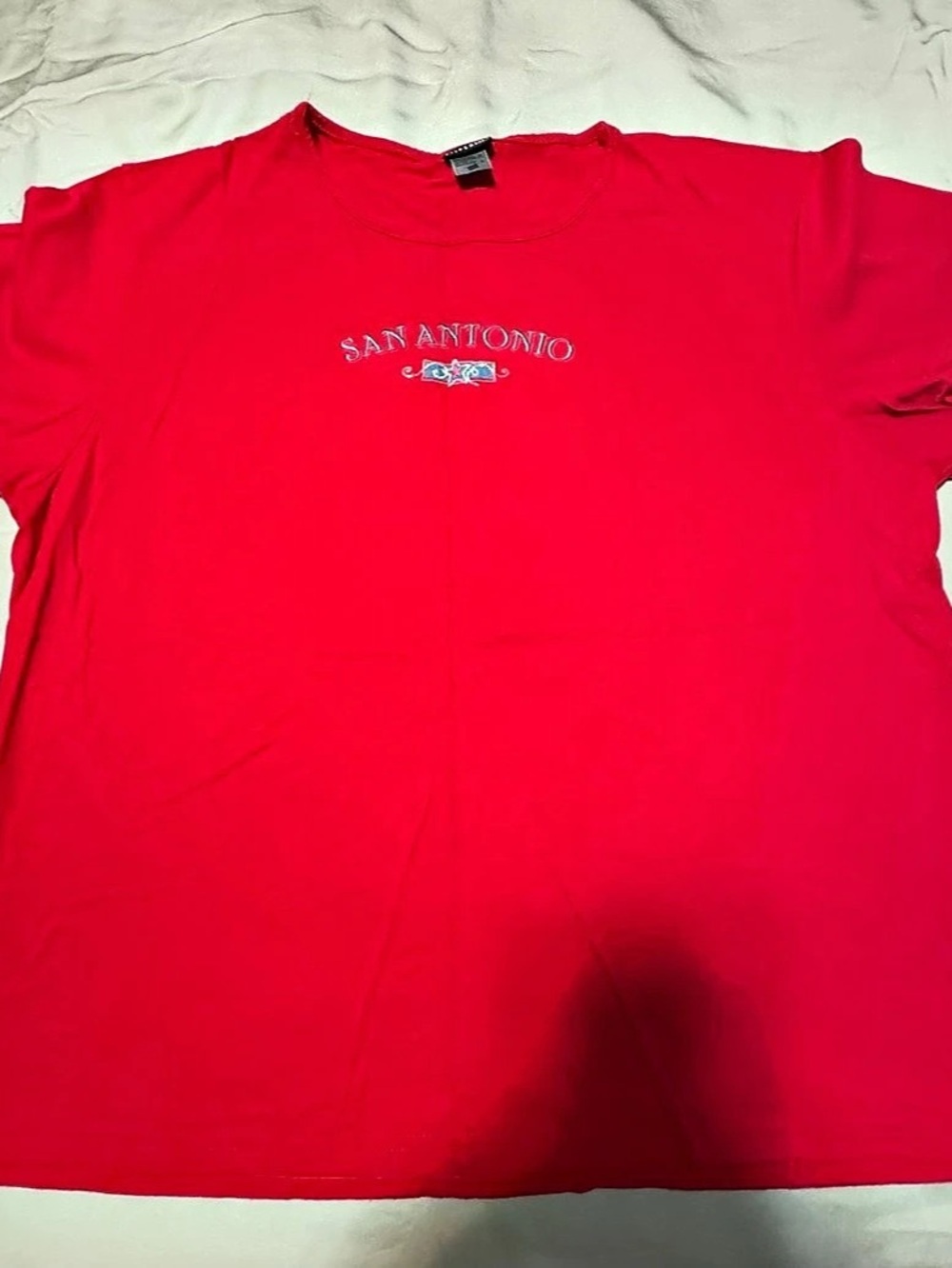 Women’s XL Red San Antonio Graphic T-Shirt